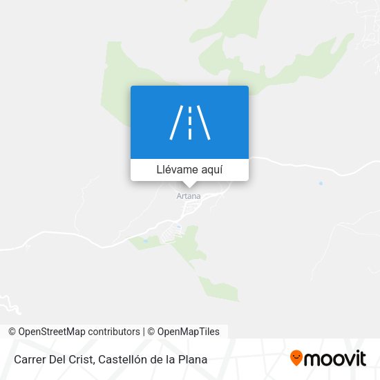 Mapa Carrer Del Crist