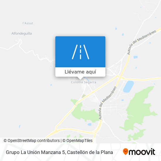 Mapa Grupo La Unión Manzana 5