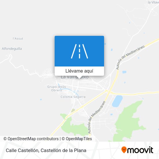 Mapa Calle Castellón