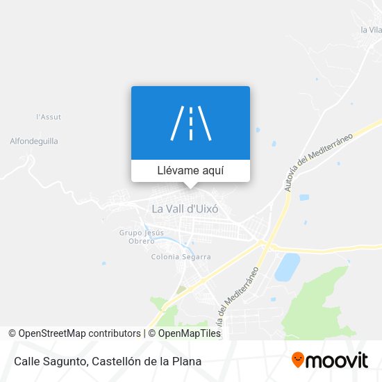 Mapa Calle Sagunto