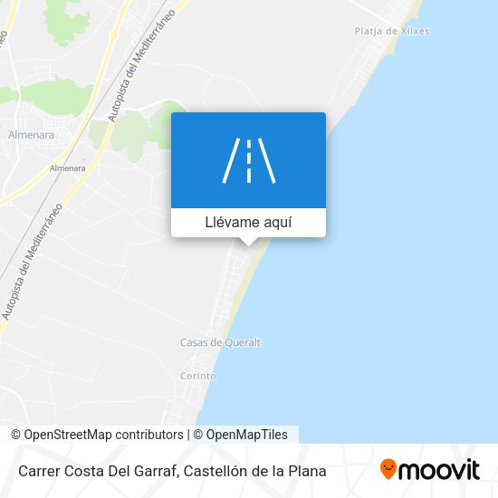 Mapa Carrer Costa Del Garraf