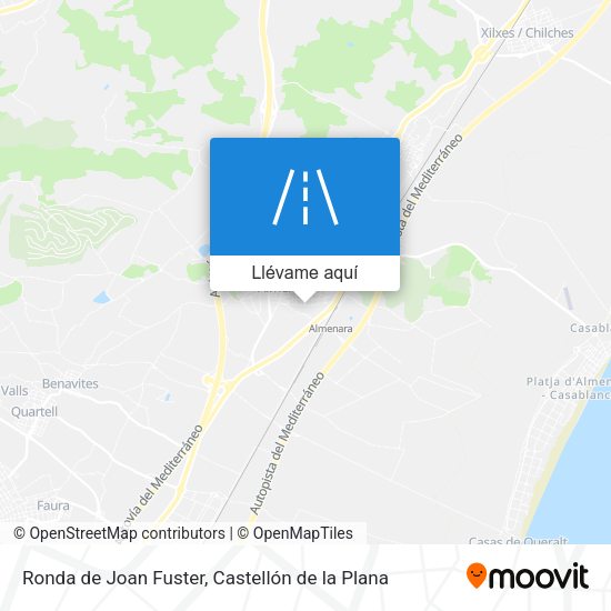 Mapa Ronda de Joan Fuster