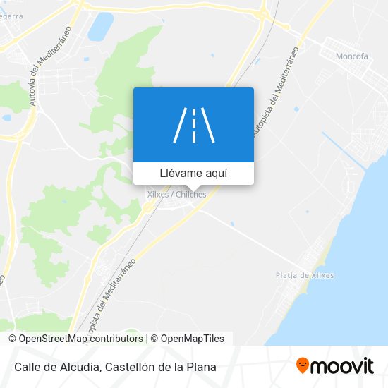 Mapa Calle de Alcudia