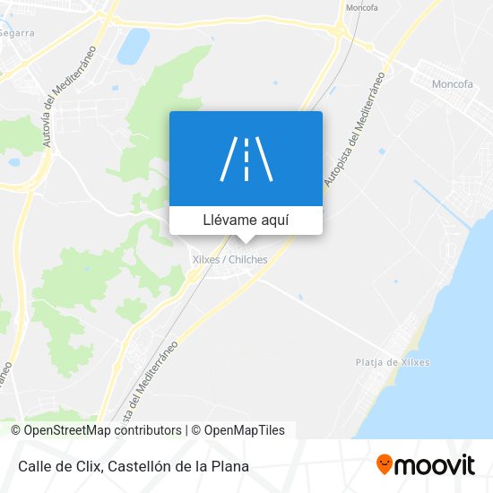 Mapa Calle de Clix