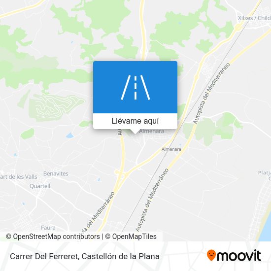 Mapa Carrer Del Ferreret
