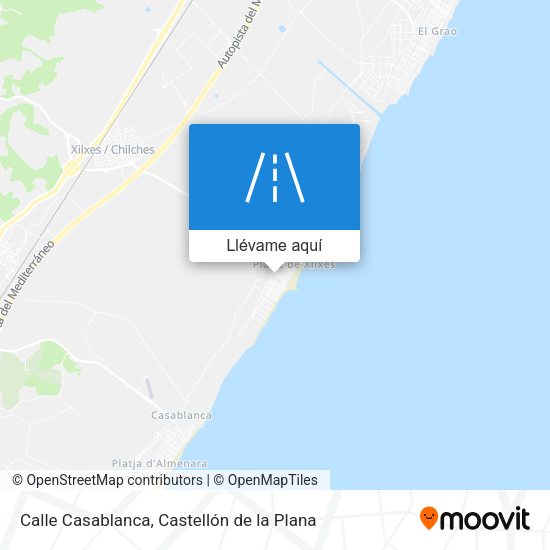 Mapa Calle Casablanca