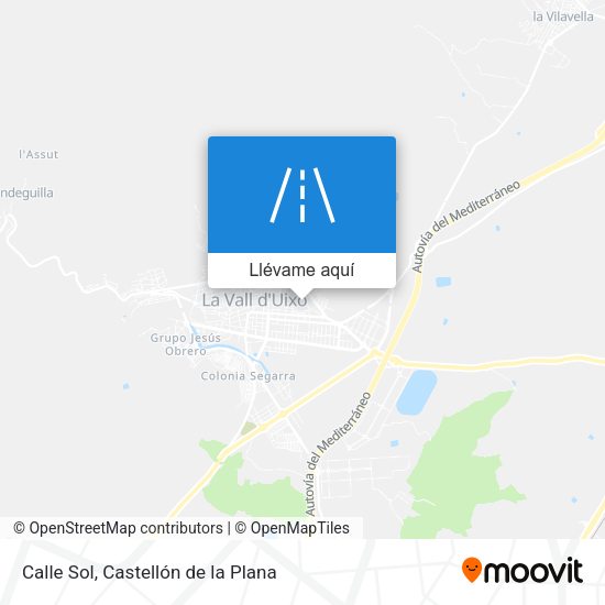 Mapa Calle Sol