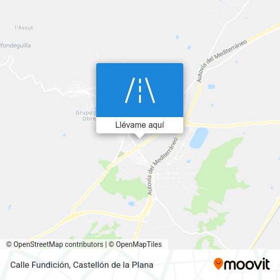 Mapa Calle Fundición