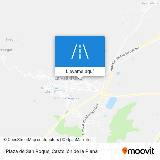 Mapa Plaza de San Roque