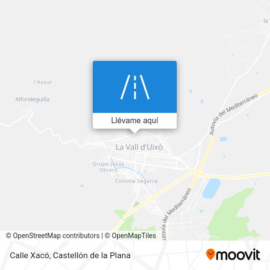 Mapa Calle Xacó