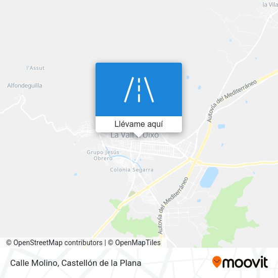 Mapa Calle Molino