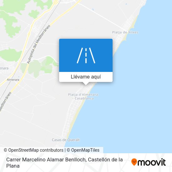 Mapa Carrer Marcelino Alamar Benlloch