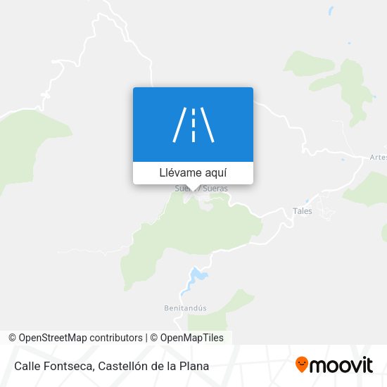 Mapa Calle Fontseca