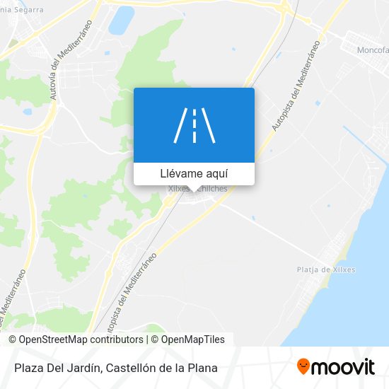 Mapa Plaza Del Jardín