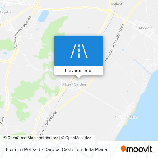 Mapa Eiximén Pérez de Daroca