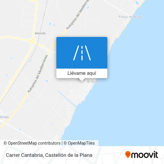 Mapa Carrer Cantabria