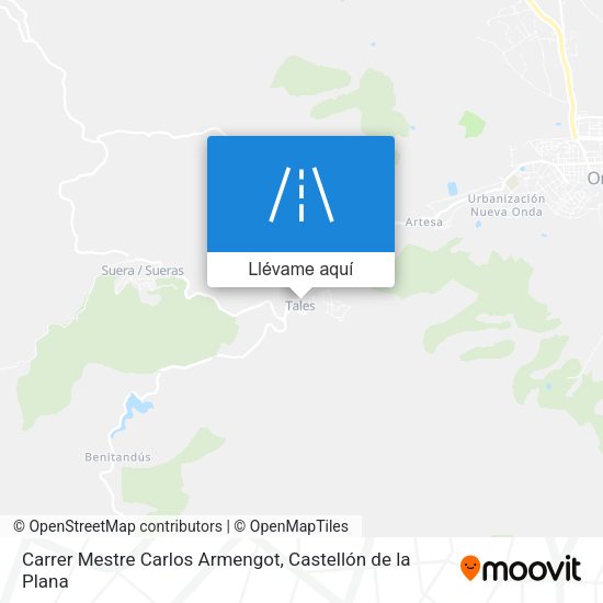 Mapa Carrer Mestre Carlos Armengot
