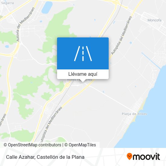 Mapa Calle Azahar