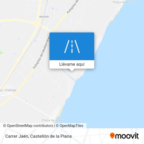 Mapa Carrer Jaén