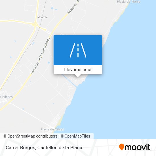 Mapa Carrer Burgos