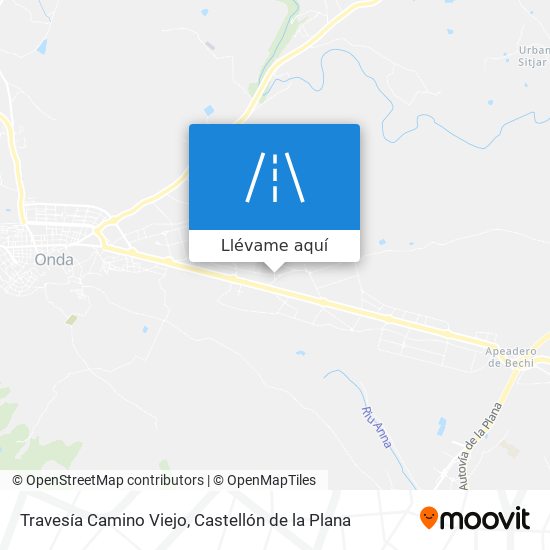 Mapa Travesía Camino Viejo