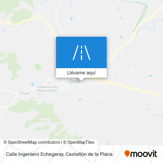 Mapa Calle Ingeniero Echegaray