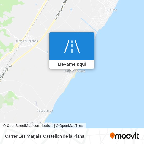 Mapa Carrer Les Marjals