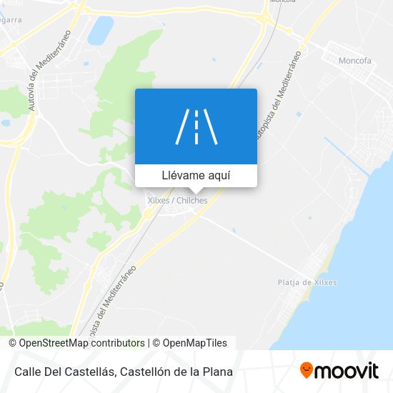 Mapa Calle Del Castellás