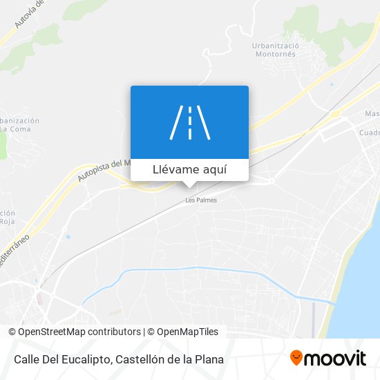 Cómo llegar a Calle Del Eucalipto en Castellón De La Plana en Autobús?
