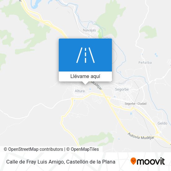 Mapa Calle de Fray Luis Amigo