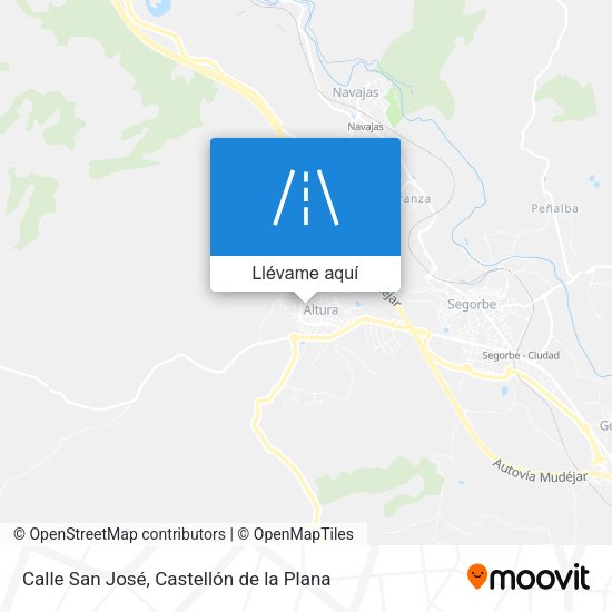 Mapa Calle San José