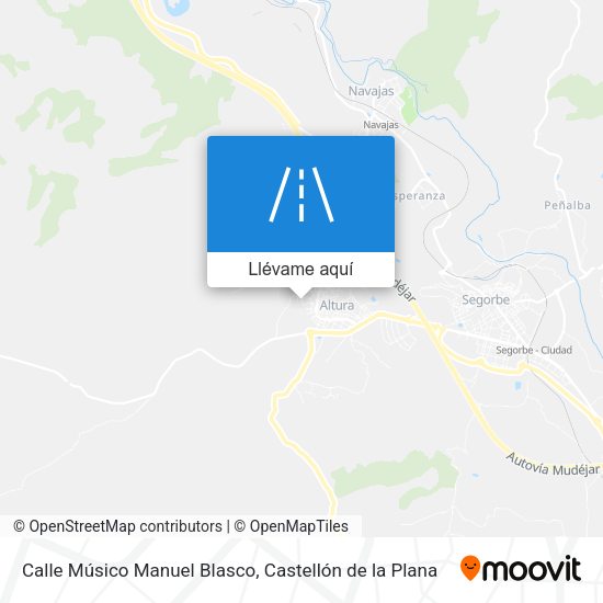 Mapa Calle Músico Manuel Blasco