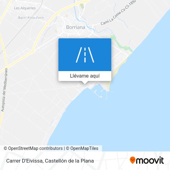 Mapa Carrer D'Eivissa