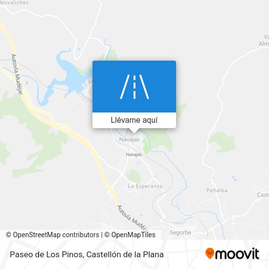Mapa Paseo de Los Pinos