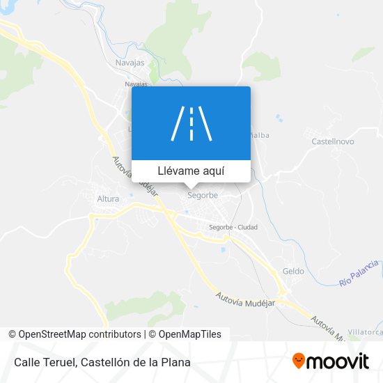 Mapa Calle Teruel