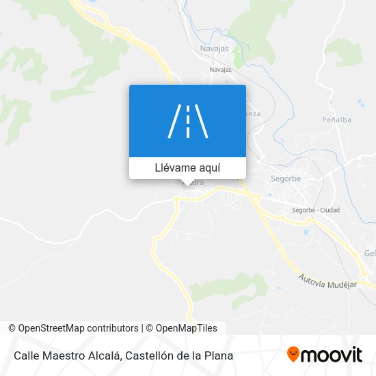 Mapa Calle Maestro Alcalá