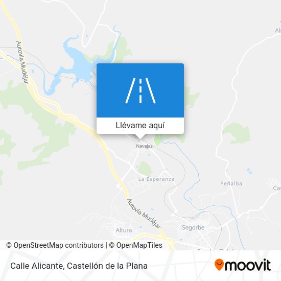 Mapa Calle Alicante