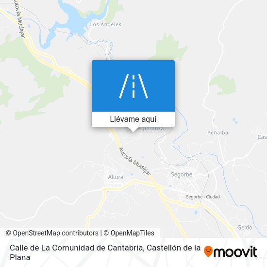 Mapa Calle de La Comunidad de Cantabria