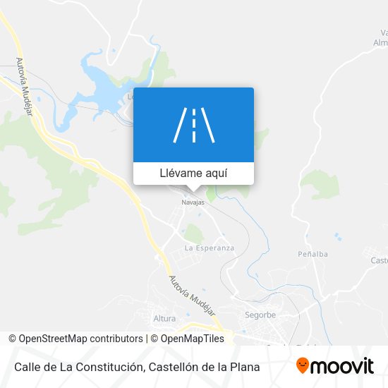 Mapa Calle de La Constitución