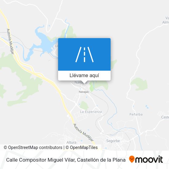 Mapa Calle Compositor Miguel Vilar