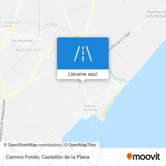 Mapa Camino Fondo