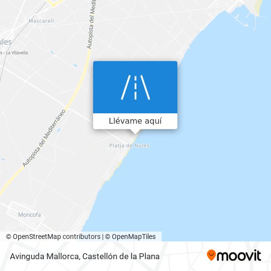 Mapa Avinguda Mallorca