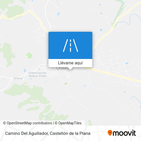 Mapa Camino Del Aguillador