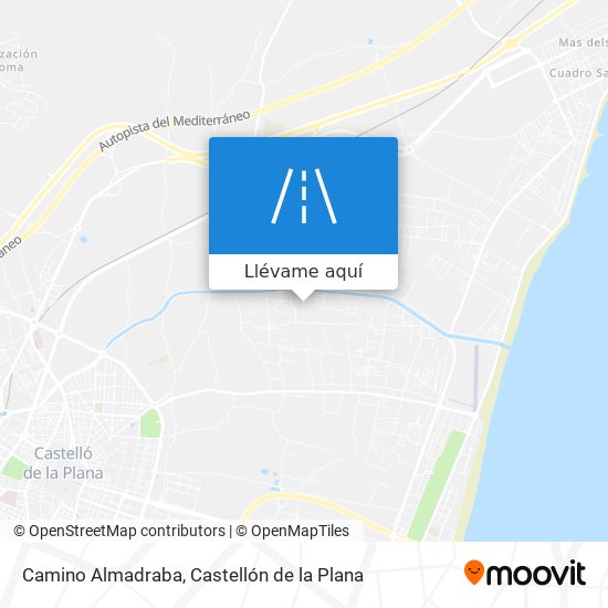 Mapa Camino Almadraba