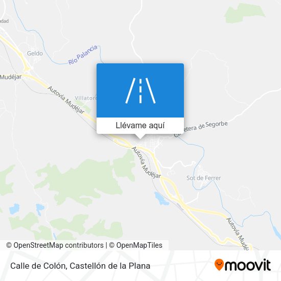Mapa Calle de Colón