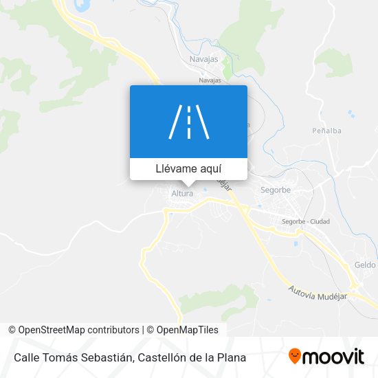 Mapa Calle Tomás Sebastián