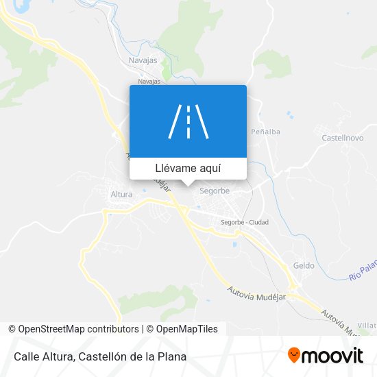 Mapa Calle Altura