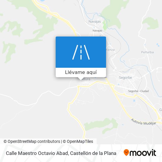 Mapa Calle Maestro Octavio Abad