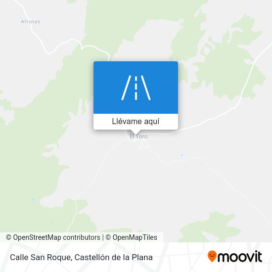 Mapa Calle San Roque