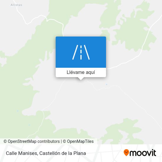 Mapa Calle Manises